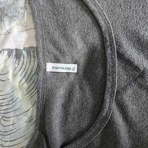PopYoung Gray Top